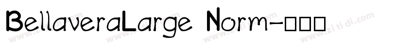 BellaveraLarge Norm字体转换